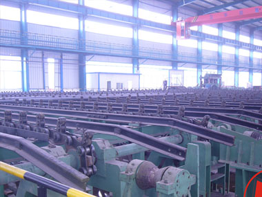 桂林无缝钢管厂家生产车间